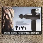 Renew Deep Tissue Pulsating Massager With Attachments - Open Box PM1. Fixed Price $10.00.