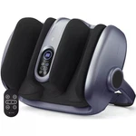 Miko Shiatsu Foot Calf Ankle Massager Heat Deep Tissue Charcoal Grey Excellent. Fixed Price $125.99.