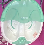 Homedics BB-50 Foot Bath Spa Toe-touch Control Ul Certified White Green 30W. Fixed Price $10.00.